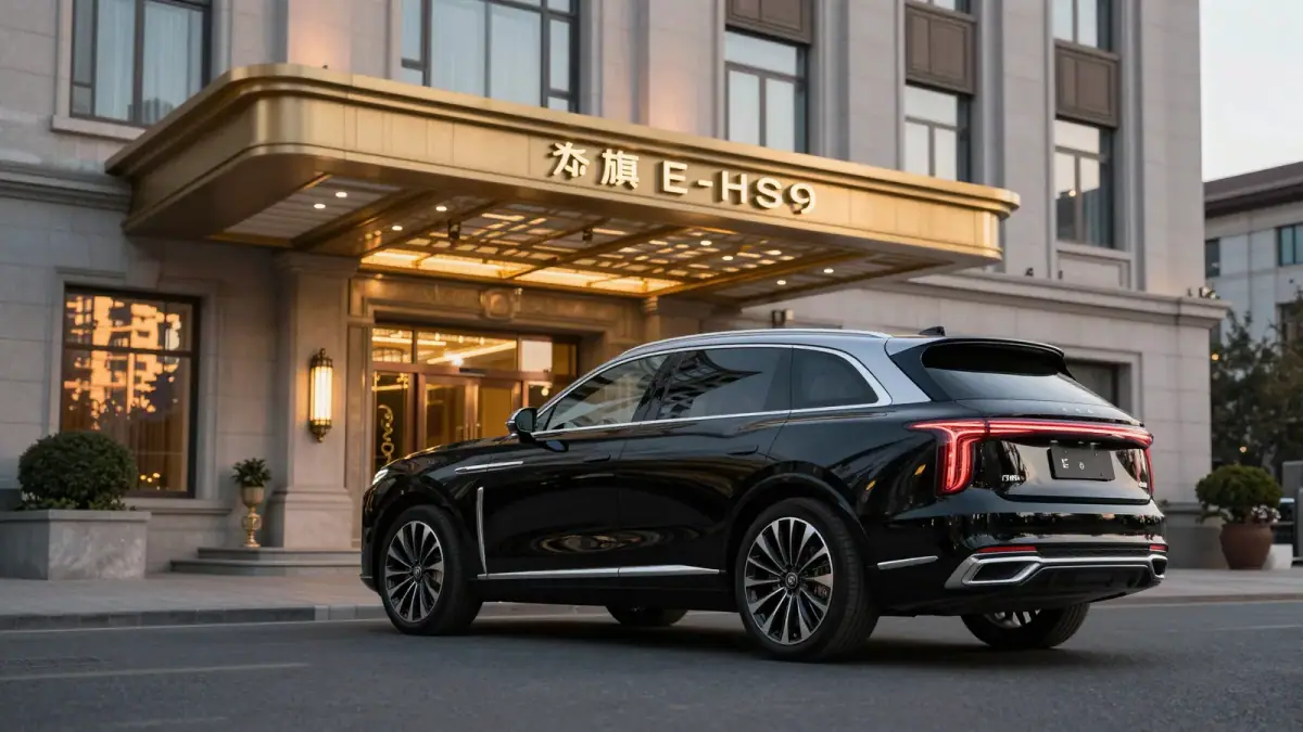 Bilforsikring til Hongqi E-HS9 – Luksus elbil, dækning og pris