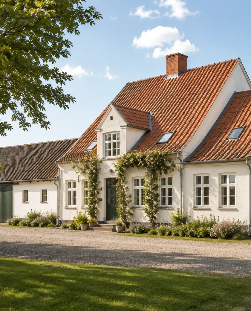 Foto: dansk bygning / ejendom udefra